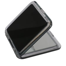 Miroir de Poche - rectangulaire noir, x1 et x3