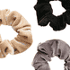 Manchester Scrunchie - noir, gris, beige