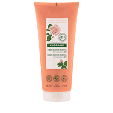 Shower cream rose milk
