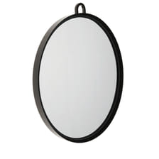 Miroir à main avec support noir