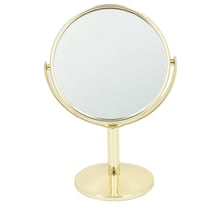 Mini Miroir Sur Pied – Doré, x1 & x2