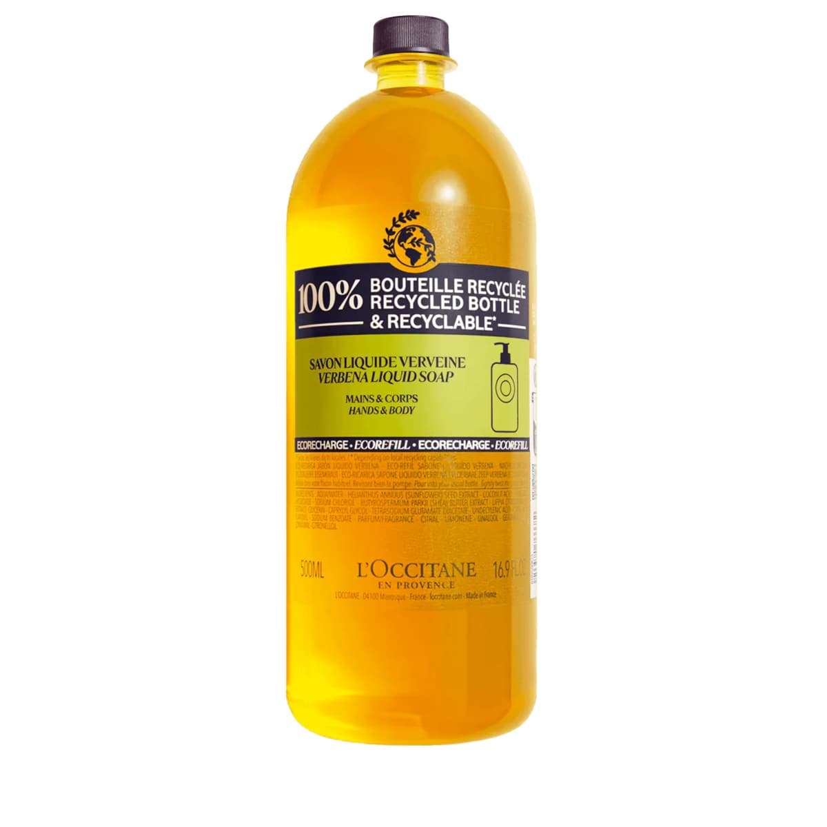 Öko-Nachfüllpackung Shea Verbene Flüssigseife