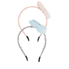 Coniglietto Per Capelli – Rosa Scuro & Blu