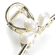 Clip In Metallo Con Tre Grandi Perle - oro