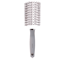 Expert Blowout Vent Double Bristles White&Grey 45