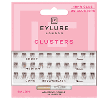 Eyelashes Clusters – Brown/Black