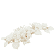 Ceramic Flowers On Hair Comb