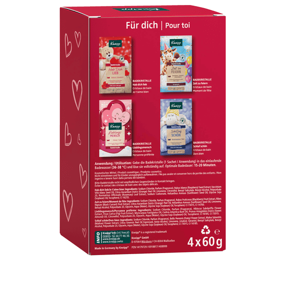 Bath Crystals Gift Set For You