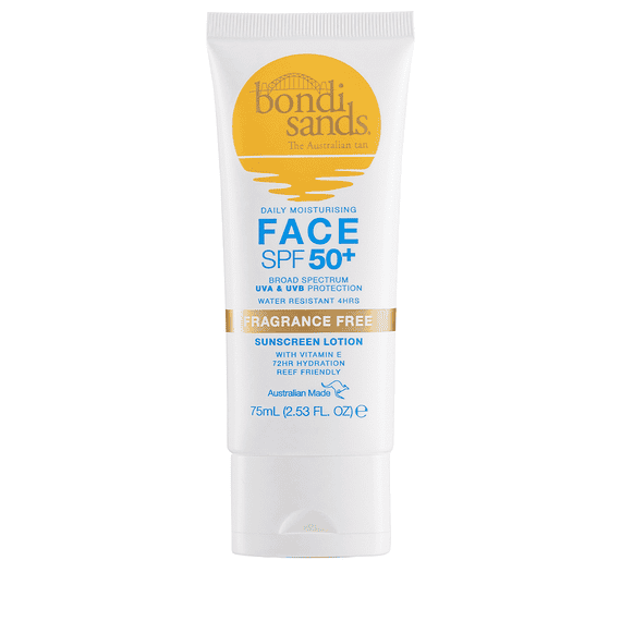 SPF 50+ Fragrance Free  Face Sunscreen
