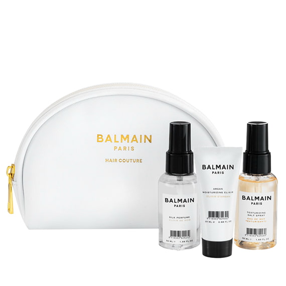 White Cosmetic Styling Bag
