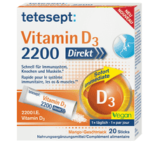 Vitamin D3 2200 Direkt - 20 Sticks