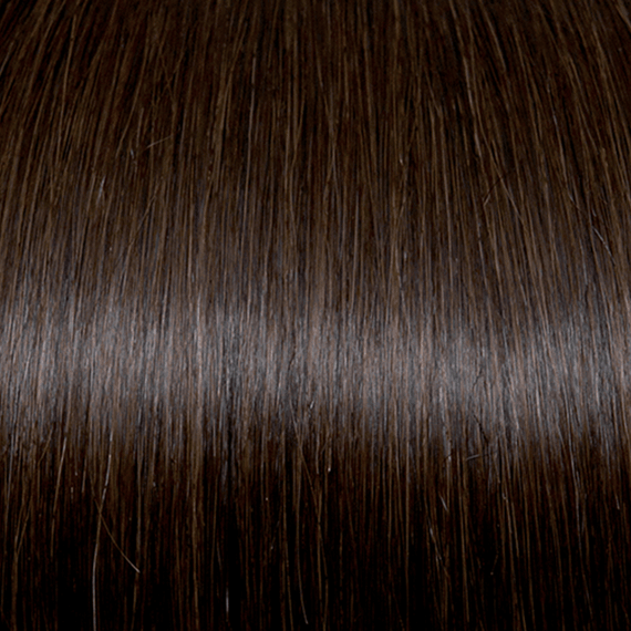 Keratin Hair Extensions 50/55 cm - 6, light brown