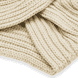 Berretto a turbante in maglia, beige