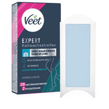 Kaltwachsstreifen Körper & Beine 20 Stk.