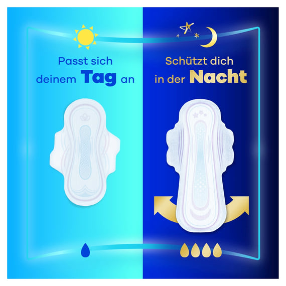 Binden Normal mit Flügeln - 12 Stk.