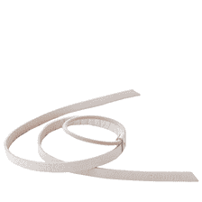 Leather Band Short Narrow Cream