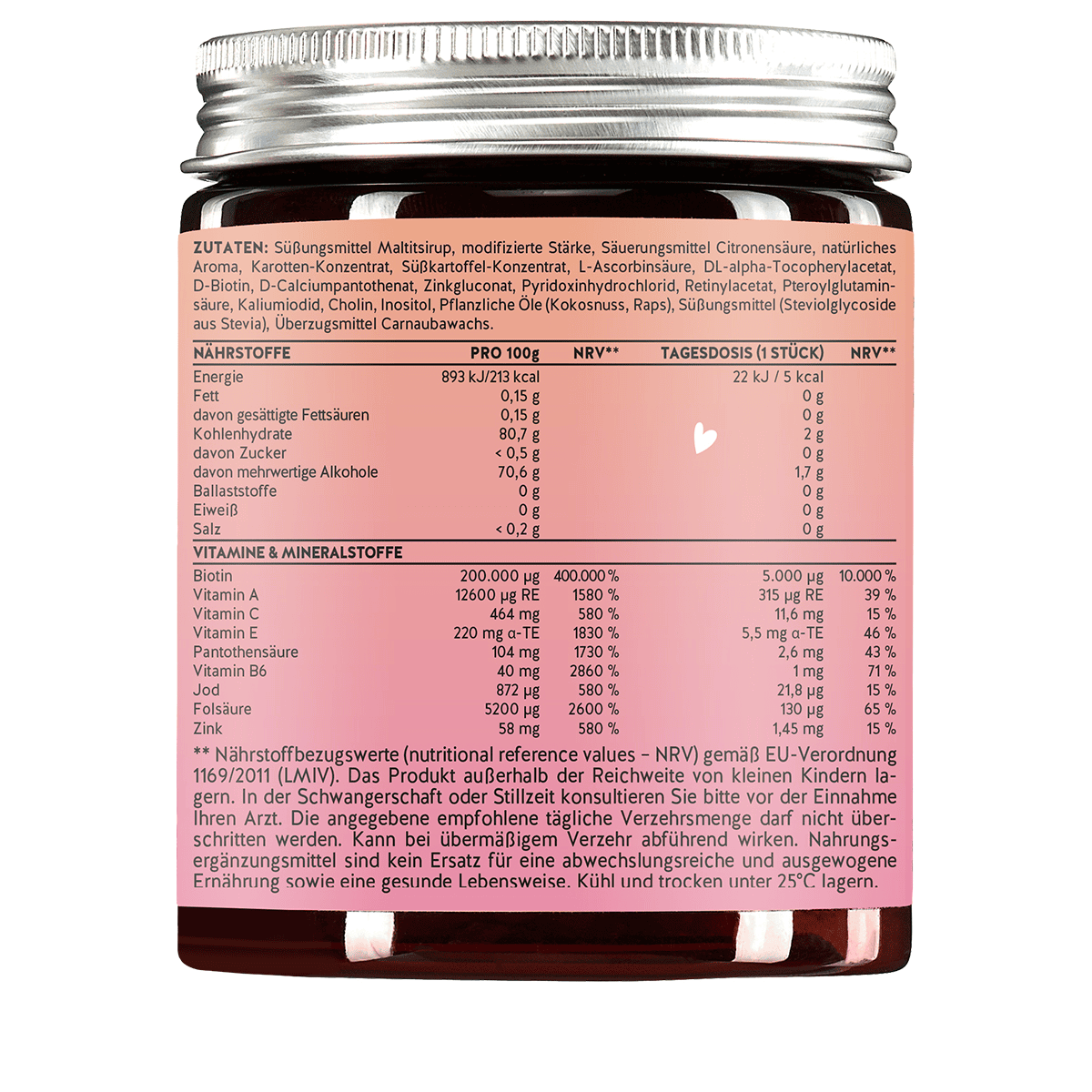 Bears with Benefits • Ahmazing Hair Vitamin mit Biotin (zuckerfrei