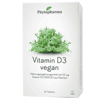 Vitamin D3 Tablets Vegan 60 Pcs.