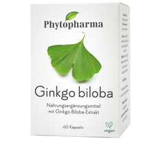 Ginkgo Biloba Kapseln – 60 Stk.