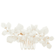 Ceramic Flowers On Hair Comb