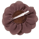 Flower on clip, brown