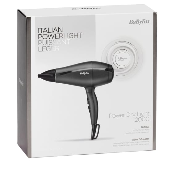Babyliss 2000w power hair dryer cheap