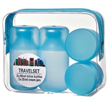 Reiseset blau klein