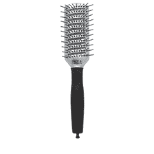 Essential Style Tunnel Nylon Bristles Silver
