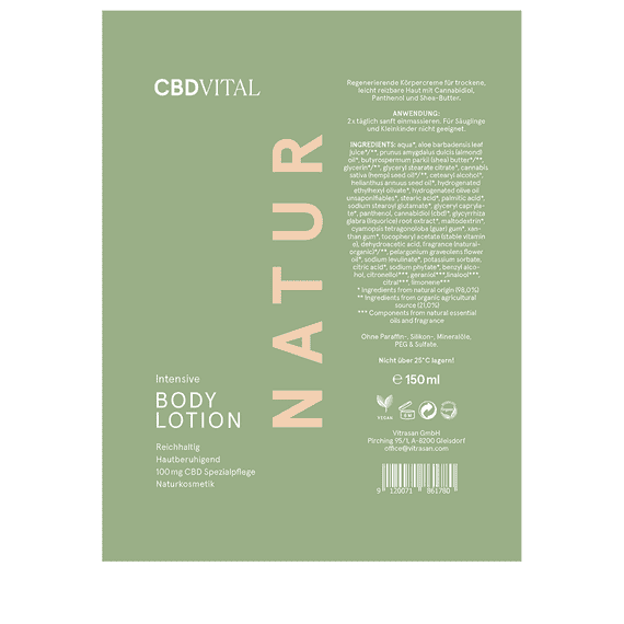 CBD Bodylotion plus