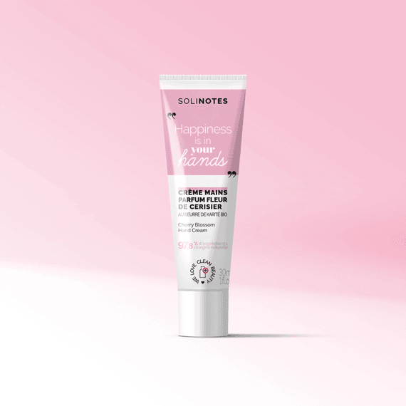 Clean Beauty Hand Cream Fleur de Cerisier