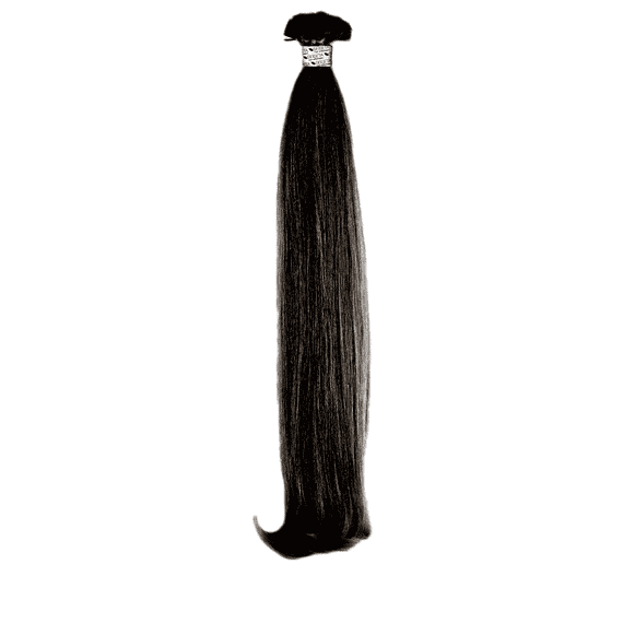 Keratin Hair Extensions 60/65 cm - 1B, black