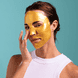 Maschera Viso Idrogel Oro