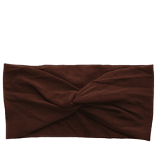 Bandeau avec noeud - marron