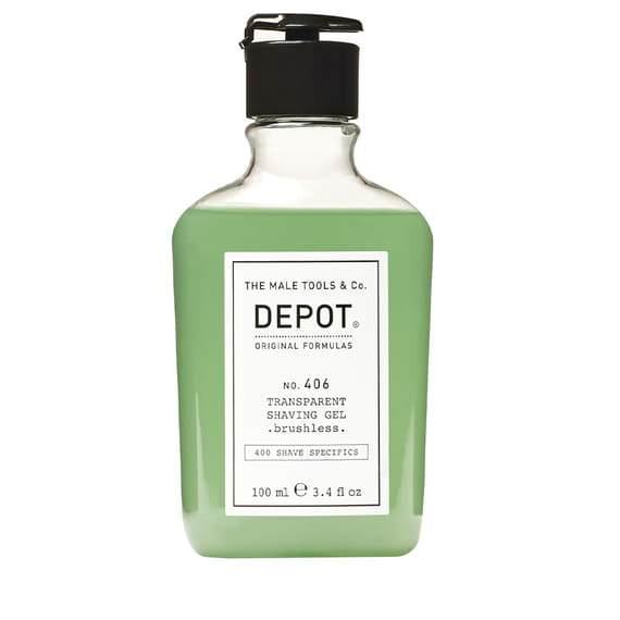 No.406 Transparent Shaving Gel Brushless