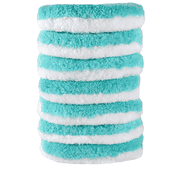 Make-up remover pad Turquoise - Edition Set of 7