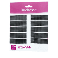 Fermagli per capelli Duchesse 70 mm Nero 100 pz.