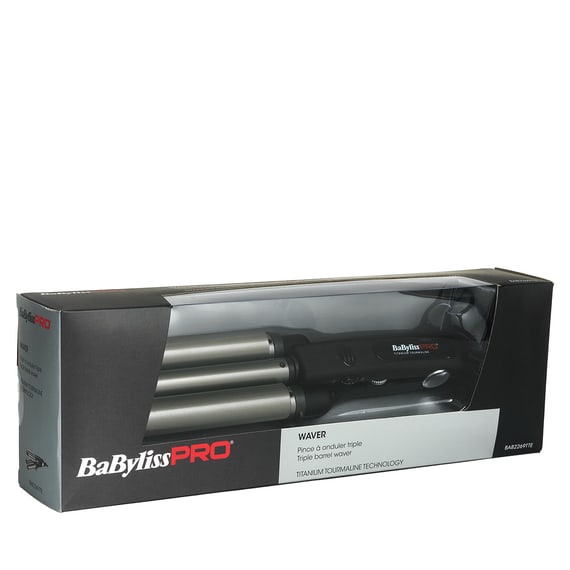 BaByliss Ferro a Tripla Onda Titanium Tourmaline BAB2269TTE