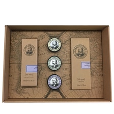 Eau De Parfum, Moustache Wax & Beard Oil Gift Set
