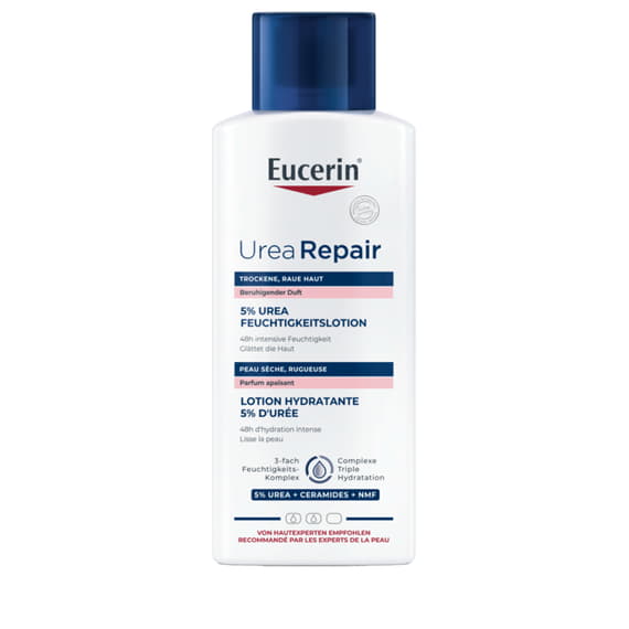 Crema idratante al 5% di urea con profumo calmante