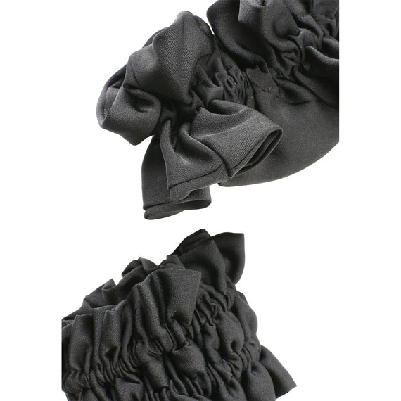 Gathered Satin Scrunchies