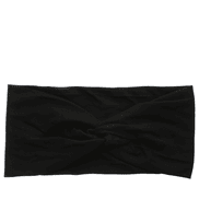 Hairband with Knot - black