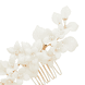 Ceramic Flowers On Hair Comb