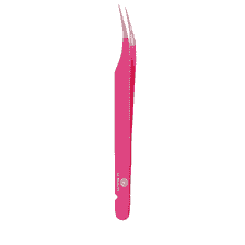 Pinzette HD gebogen pink