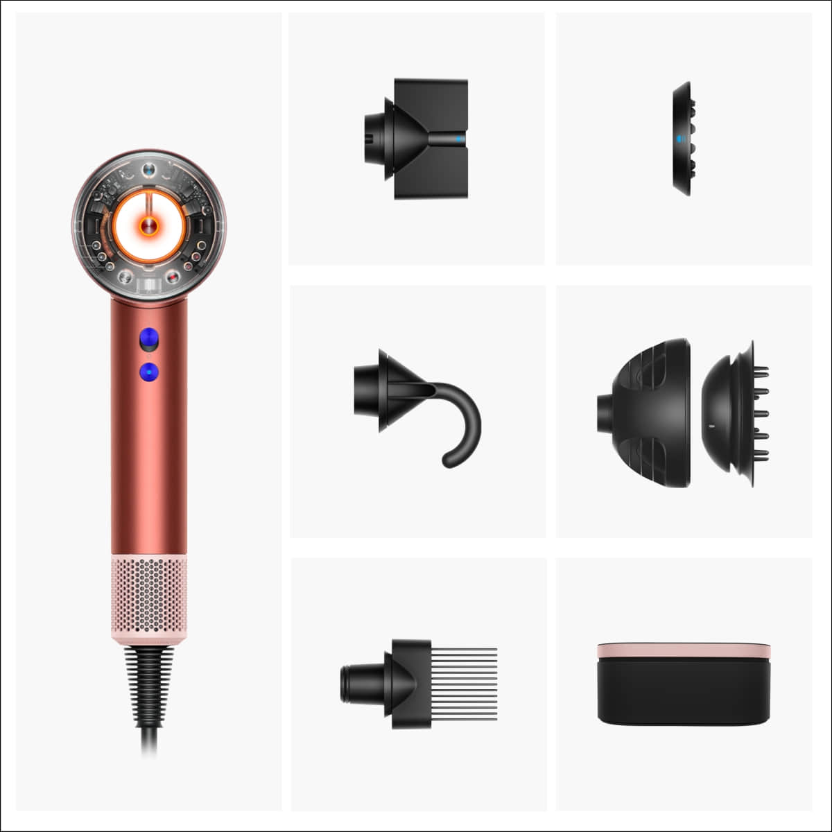 dyson • Supersonic Nural Strawberry Bronze und Rosé •