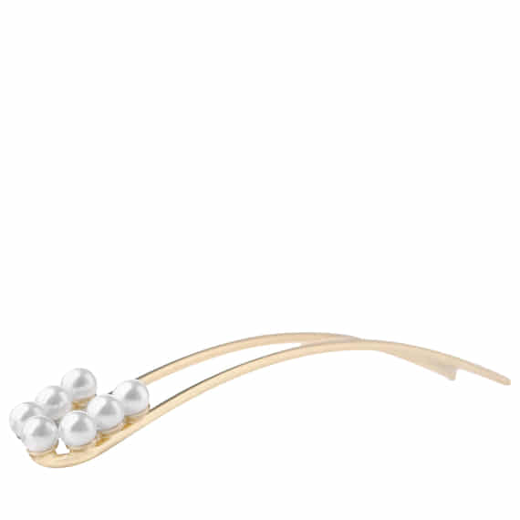 Hairpin 7 Pearls Light Gold
