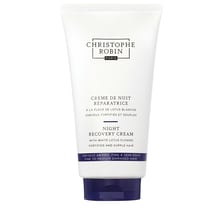 Crème de nuit réparatrice à la fleur de lotus blanche