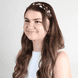Delicate Gold Pearl Headband