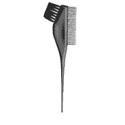 Tinting Brush Black with Comb