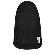 Body Wash & Peeling Mitt - Black