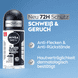 Deo Black & White Invisible Original Roll-on 